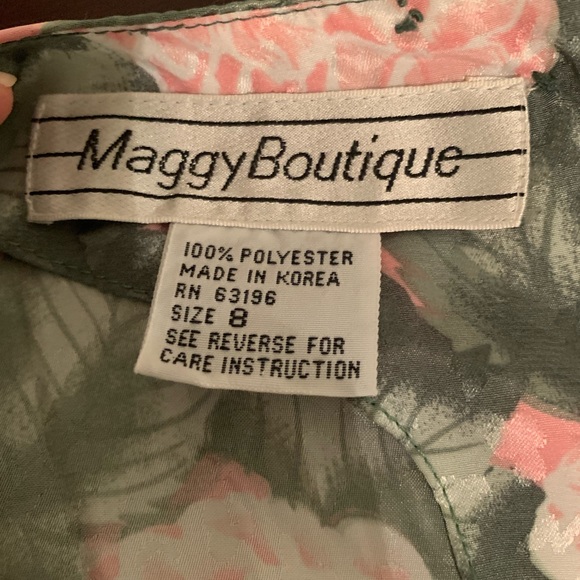 Vintage 1989 Maggie Boutique floral dress. - Picture 9 of 13